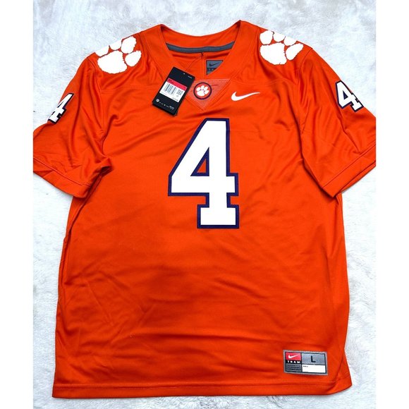 Nike Clemson Tiger Deshaun Watson stitched Mens Jersey MEN LARGE BV7379-888 NEW - Picture 1 of 10